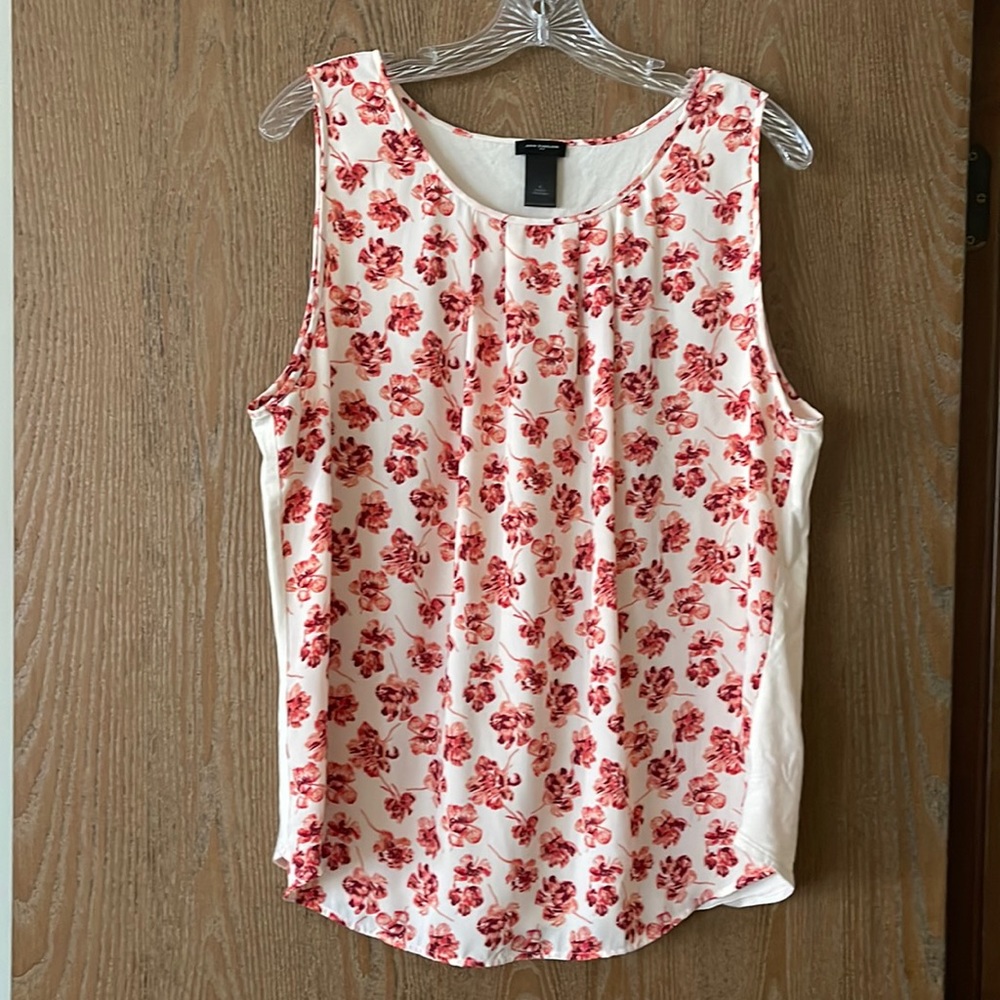 EUC Ann Taylor floral blouse, XL